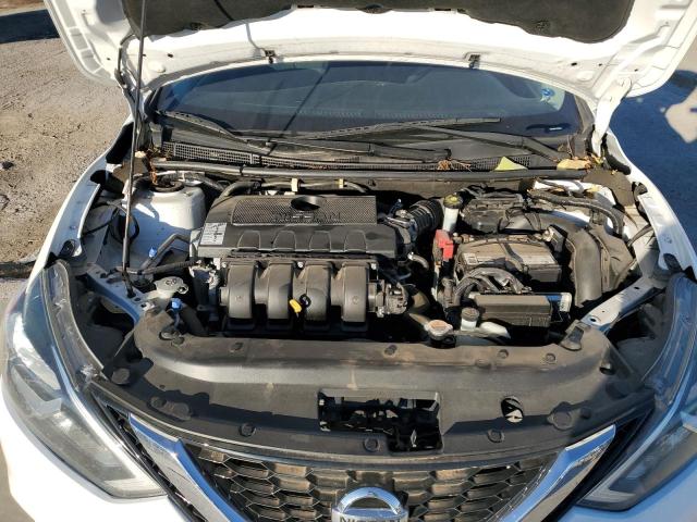 3N1AB7AP1GY307022 - 2016 NISSAN SENTRA S WHITE photo 11