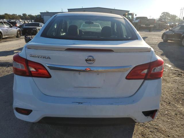 3N1AB7AP1GY307022 - 2016 NISSAN SENTRA S WHITE photo 6