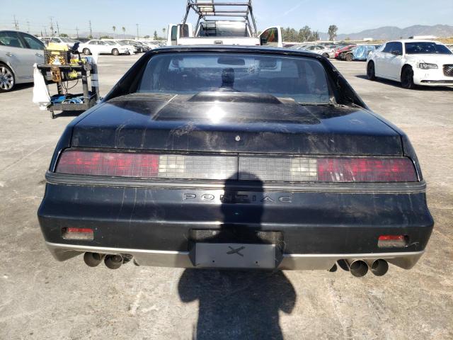 1G2PG3791FP225385 - 1985 PONTIAC FIERO GT BLACK photo 6