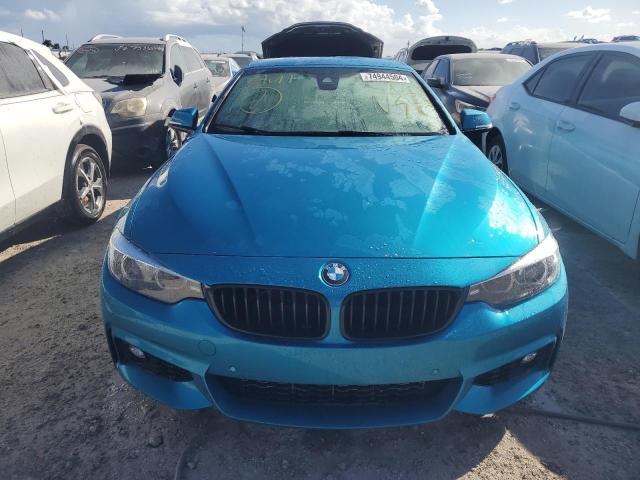 WBA4Z5C09L5R25011 - 2020 BMW 440I BLUE photo 5