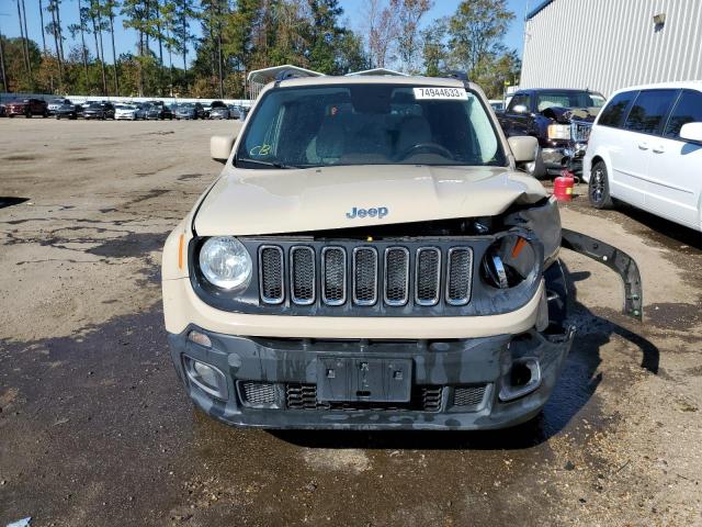 ZACCJABT0FPB69528 - 2015 JEEP RENEGADE LATITUDE TAN photo 5