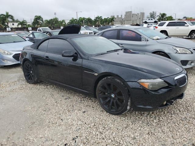 WBAEK135X7CN83213 - 2007 BMW 650 I BLACK photo 4