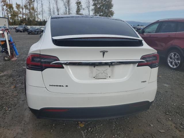 5YJXCAE21GF028777 - 2016 TESLA MODEL X WHITE photo 6