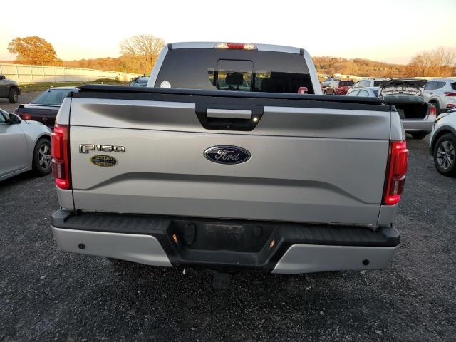 1FTEW1EP8GFA60874 - 2016 FORD F150 SUPERCREW SILVER photo 6