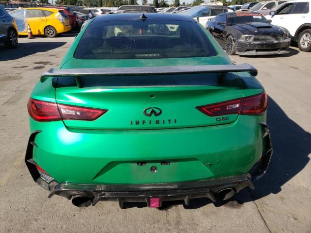 JN1EV7EKXJM342658 - 2018 INFINITI Q60 LUXE 300 GREEN photo 6