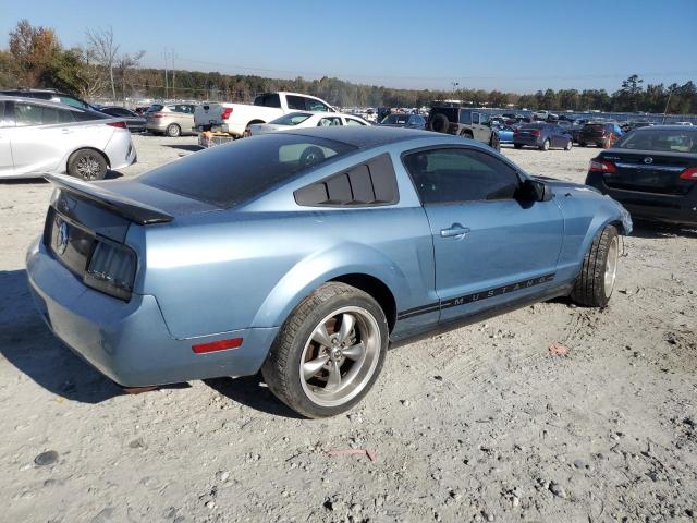 1ZVFT80N665114962 - 2006 FORD MUSTANG BLUE photo 3