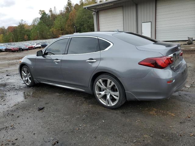 JN1BY1PR0JM370471 - 2018 INFINITI Q70L 3.7 LUXE GRAY photo 2