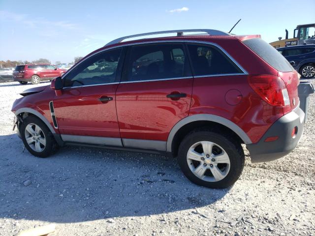 3GNAL2EK3ES584127 - 2014 CHEVROLET CAPTIVA LS RED photo 2