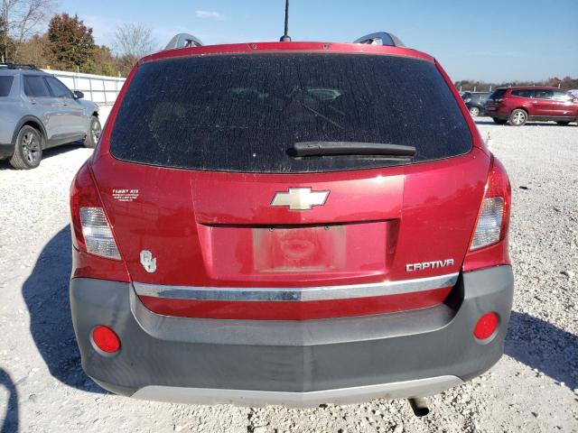 3GNAL2EK3ES584127 - 2014 CHEVROLET CAPTIVA LS RED photo 6