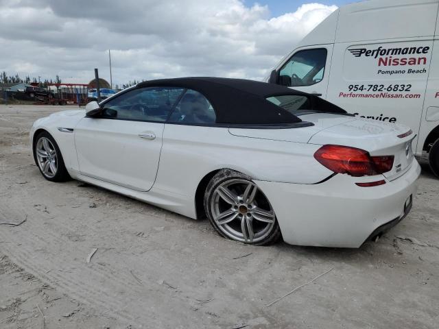 WBAYP5C55FD873311 - 2015 BMW 640 XI WHITE photo 2