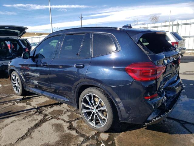 5UXTY9C0XLL304430 - 2020 BMW X3 XDRIVEM40I BLUE photo 2