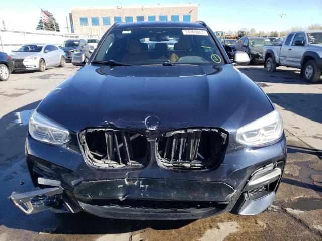 5UXTY9C0XLL304430 - 2020 BMW X3 XDRIVEM40I BLUE photo 5