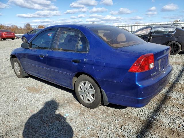 2HGES16344H605682 - 2004 HONDA CIVIC DX VP BLUE photo 2