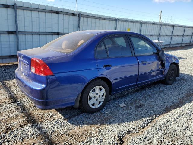 2HGES16344H605682 - 2004 HONDA CIVIC DX VP BLUE photo 3