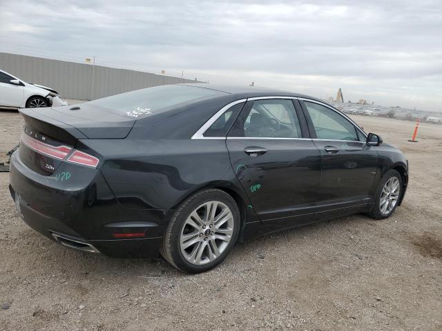 3LN6L2LU8ER816565 - 2014 LINCOLN MKZ HYBRID BLACK photo 3