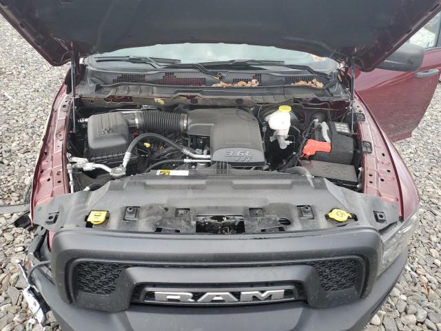 1C6RR7GG0NS226857 - 2022 RAM 1500 CLASS SLT 栗色 照片 11