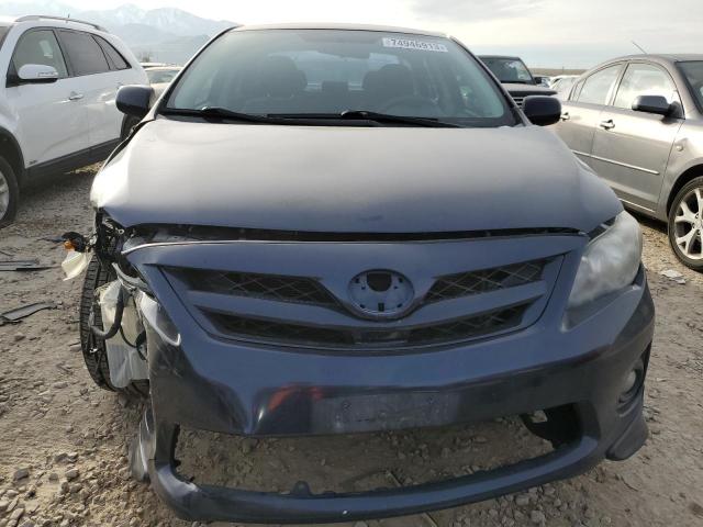 2T1BU4EE3BC627292 - 2011 TOYOTA COROLLA BASE BLUE photo 5