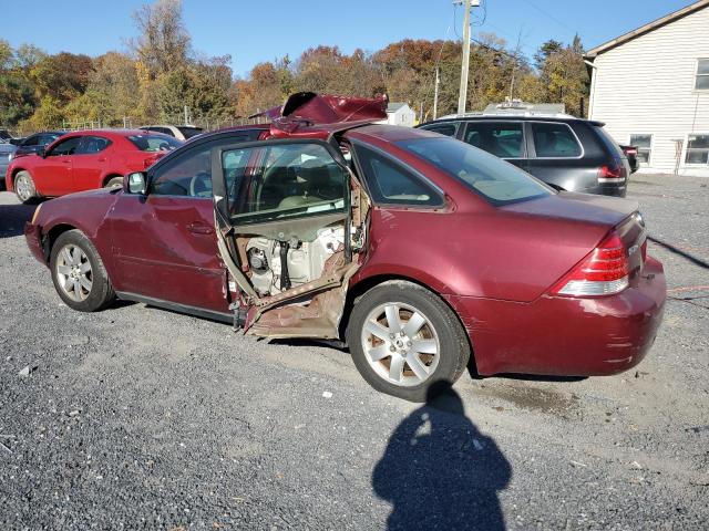 1MEHM40186G604384 - 2006 MERCURY MONTEGO LUXURY MAROON photo 2