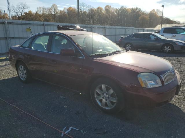 1MEHM40186G604384 - 2006 MERCURY MONTEGO LUXURY MAROON photo 4