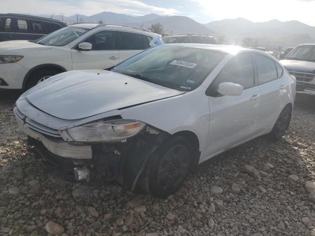 1C3CDFAA6GD644217 - 2016 DODGE DART SE WHITE photo 1