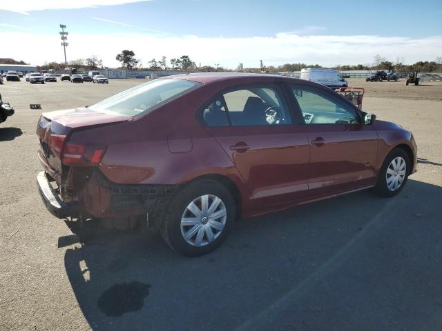 3VW267AJ0GM253072 - 2016 VOLKSWAGEN JETTA S RED photo 3