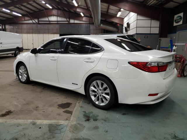 JTHBW1GG2E2039554 - 2014 LEXUS ES 300H WHITE photo 2