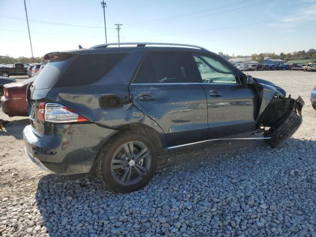 4JGDA5HB6EA365684 - 2014 MERCEDES-BENZ ML 350 4MATIC GRAY photo 3