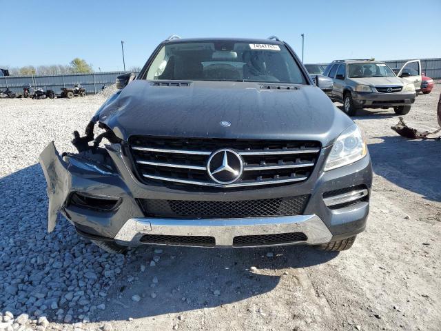 4JGDA5HB6EA365684 - 2014 MERCEDES-BENZ ML 350 4MATIC GRAY photo 5