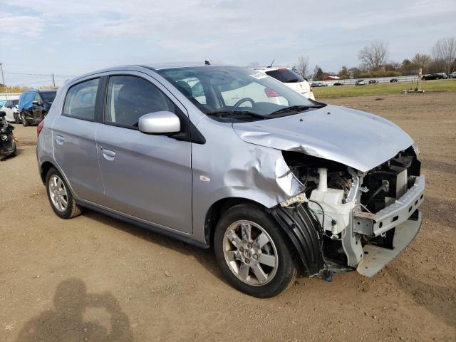 ML32A4HJ6EH002700 - 2014 MITSUBISHI MIRAGE ES SILVER photo 4