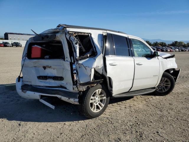 1GNSKBKC2JR275007 - 2018 CHEVROLET TAHOE K1500 LT WHITE photo 3