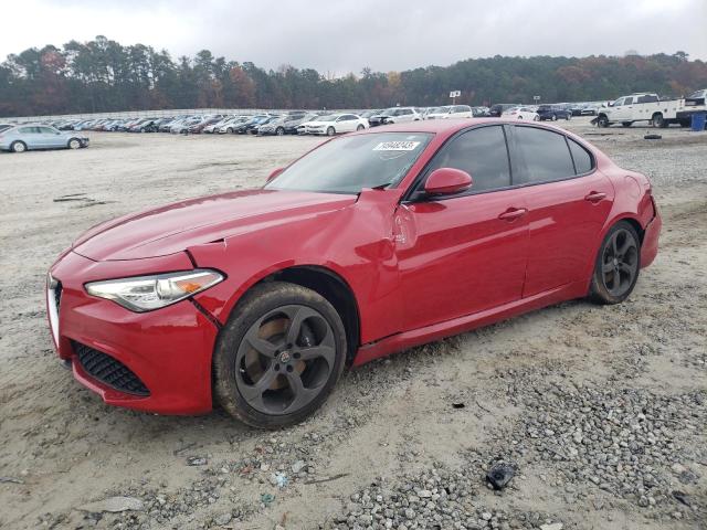 ZARFAEDN7J7589282 - 2018 ALFA ROMEO GIULIA Q4 წითელი ფოტო 1