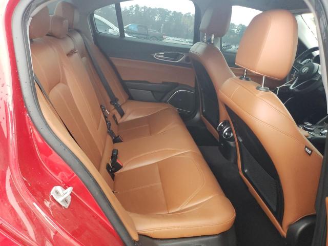 ZARFAEDN7J7589282 - 2018 ALFA ROMEO GIULIA Q4 წითელი ფოტო 10