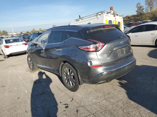 5N1AZ2MGXFN235834 - 2015 NISSAN MURANO S GRAY photo 2