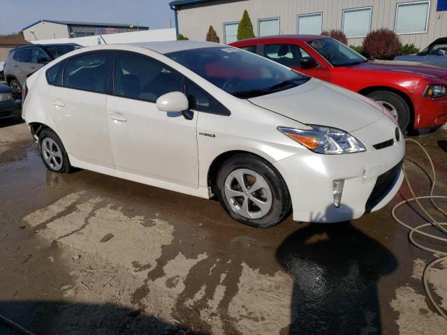 JTDKN3DU1F0440083 - 2015 TOYOTA PRIUS WHITE photo 4