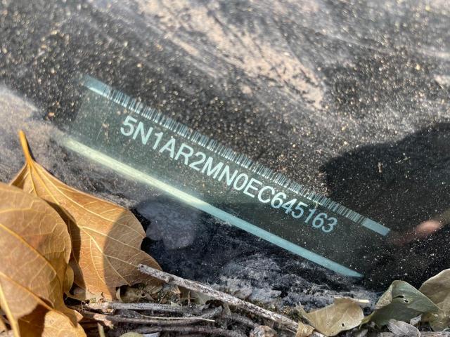 5N1AR2MN0EC645163 - 2014 NISSAN PATHFINDER S 白色 照片 10