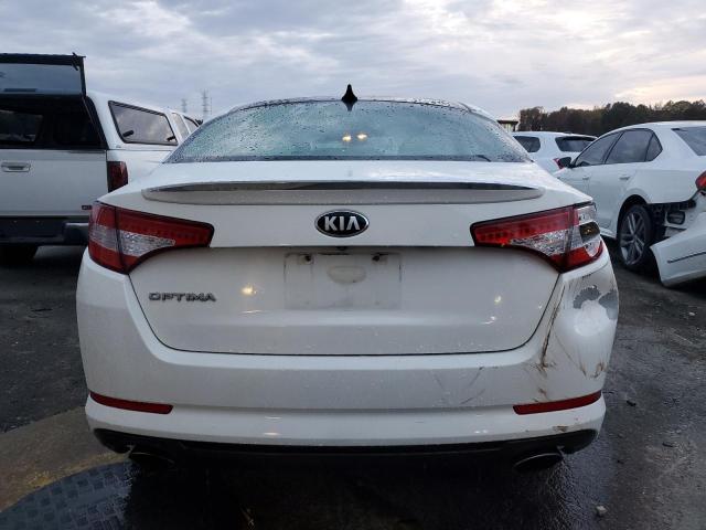 5XXGR4A68DG118851 - 2013 KIA OPTIMA SX WHITE photo 6