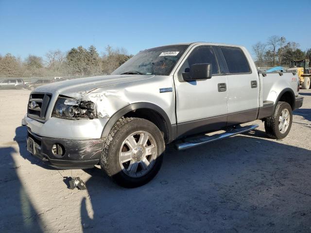 1FTPW04536KC91352 - 2006 FORD F150 SILVER photo 1
