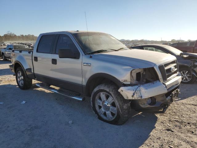 1FTPW04536KC91352 - 2006 FORD F150 SILVER photo 4