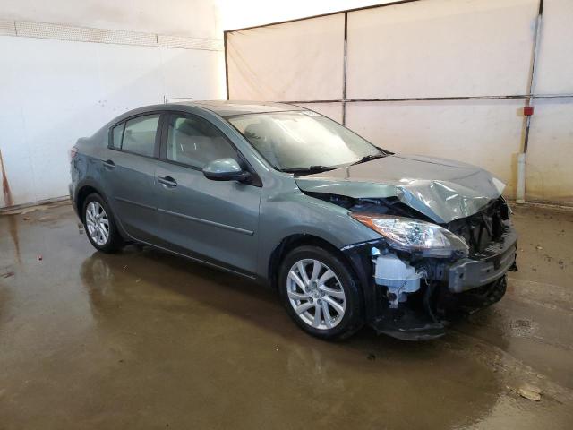 JM1BL1W70C1578138 - 2012 MAZDA 3 I GRAY photo 4