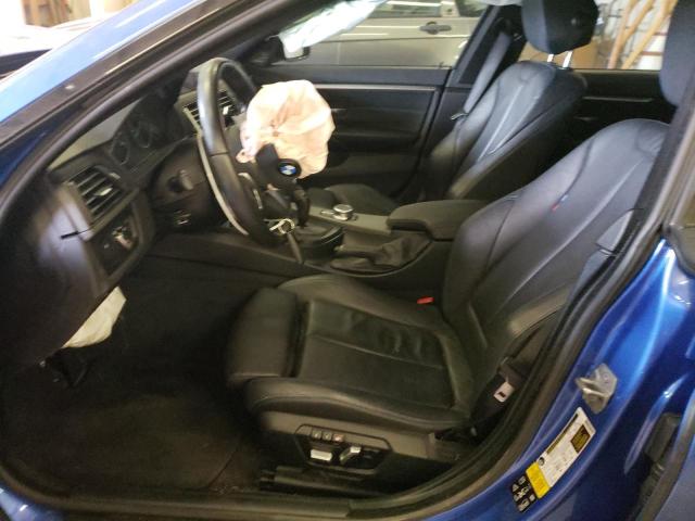 WBA4J7C55KBM75260 - 2019 BMW 440XI GRAN COUPE BLUE photo 7