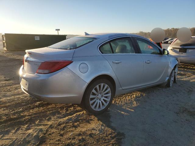 W04GS5EC5B1001421 - 2011 BUICK REGAL CXL SILVER photo 3