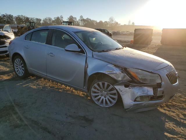 W04GS5EC5B1001421 - 2011 BUICK REGAL CXL SILVER photo 4