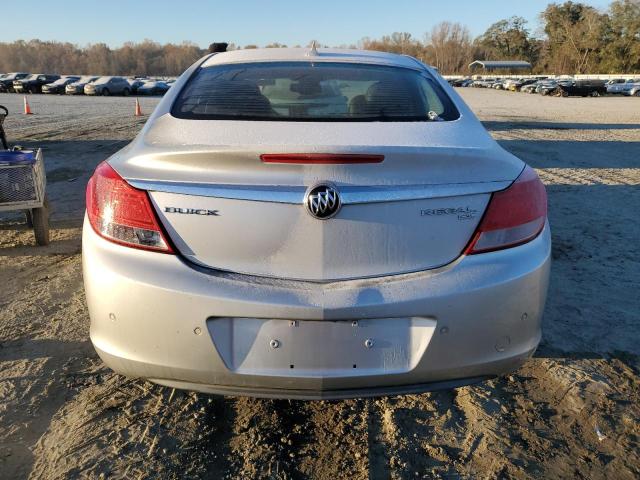 W04GS5EC5B1001421 - 2011 BUICK REGAL CXL SILVER photo 6