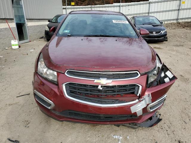 1G1PE5SBXG7200602 - 2016 CHEVROLET CRUZE LIMI LT RED photo 5