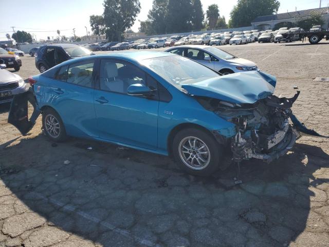 JTDKARFP2H3046874 - 2017 TOYOTA PRIUS PRIM 蓝色 照片 4