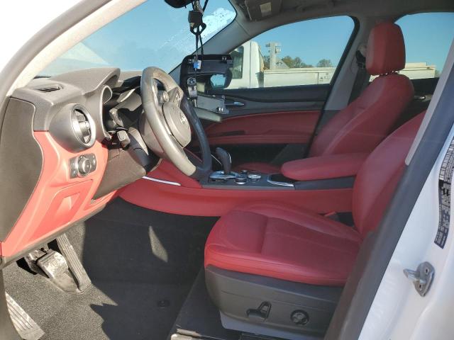 ZASPAKBN1M7D13711 - 2021 ALFA ROMEO STELVIO TI WHITE photo 7