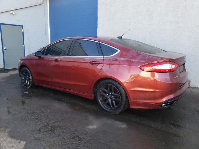 3FA6P0T91ER346376 - 2014 FORD FUSION SE BURGUNDY photo 2