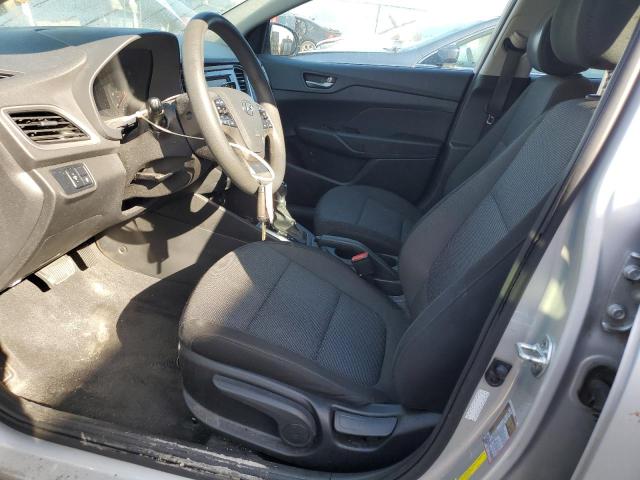 3KPC24A65NE159211 - 2022 HYUNDAI ACCENT SE SILVER photo 7