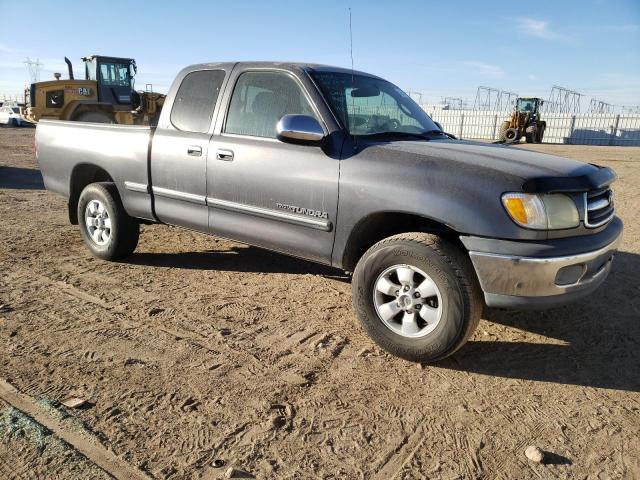 5TBRN34162S267441 - 2002 TOYOTA TUNDRA ACCESS CAB SR5 GRAY photo 4