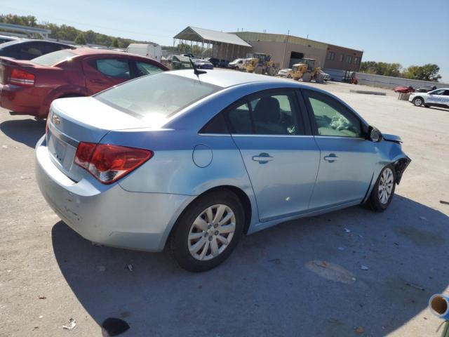 1G1PC5SH1B7135576 - 2011 CHEVROLET CRUZE LS TEAL photo 3